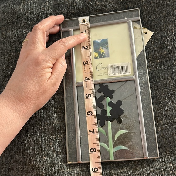 NWT Carr frames Renaissance Artisan Collection w/ Mosaic technique floral glass - Picture 14 of 15